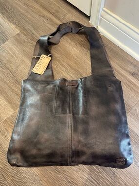 Bed Stu Ariel Max Black DD Leather Handbag